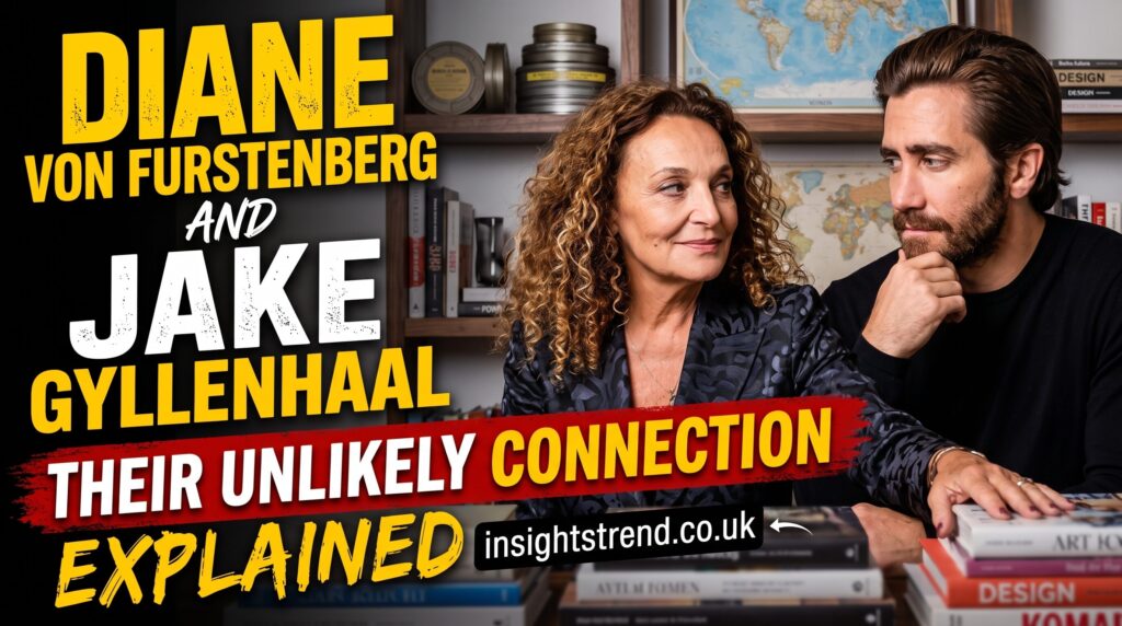 Diane von Furstenberg and Jake Gyllenhaal