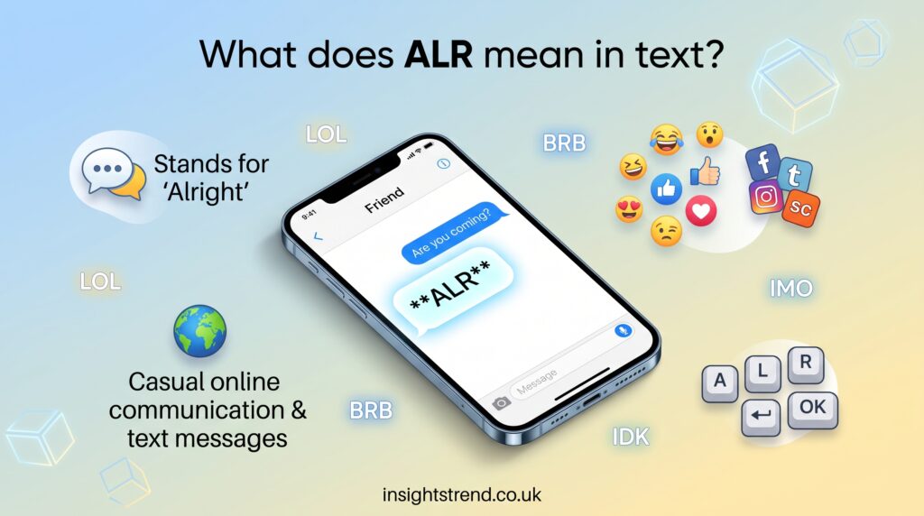 alr meaning in text