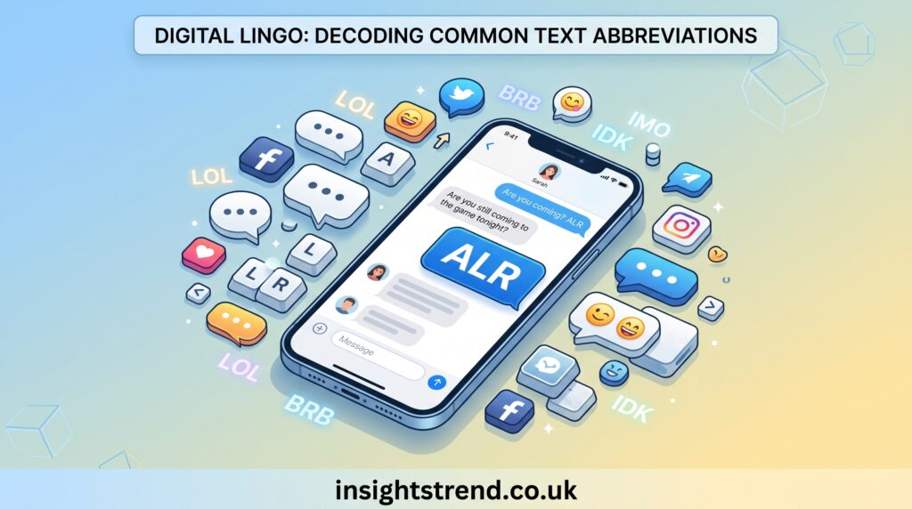 alr meaning in text