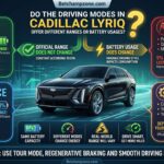 Do the Driving Modes in Cadillac LYRIQ Offer Different Ranges or Battery Usages?