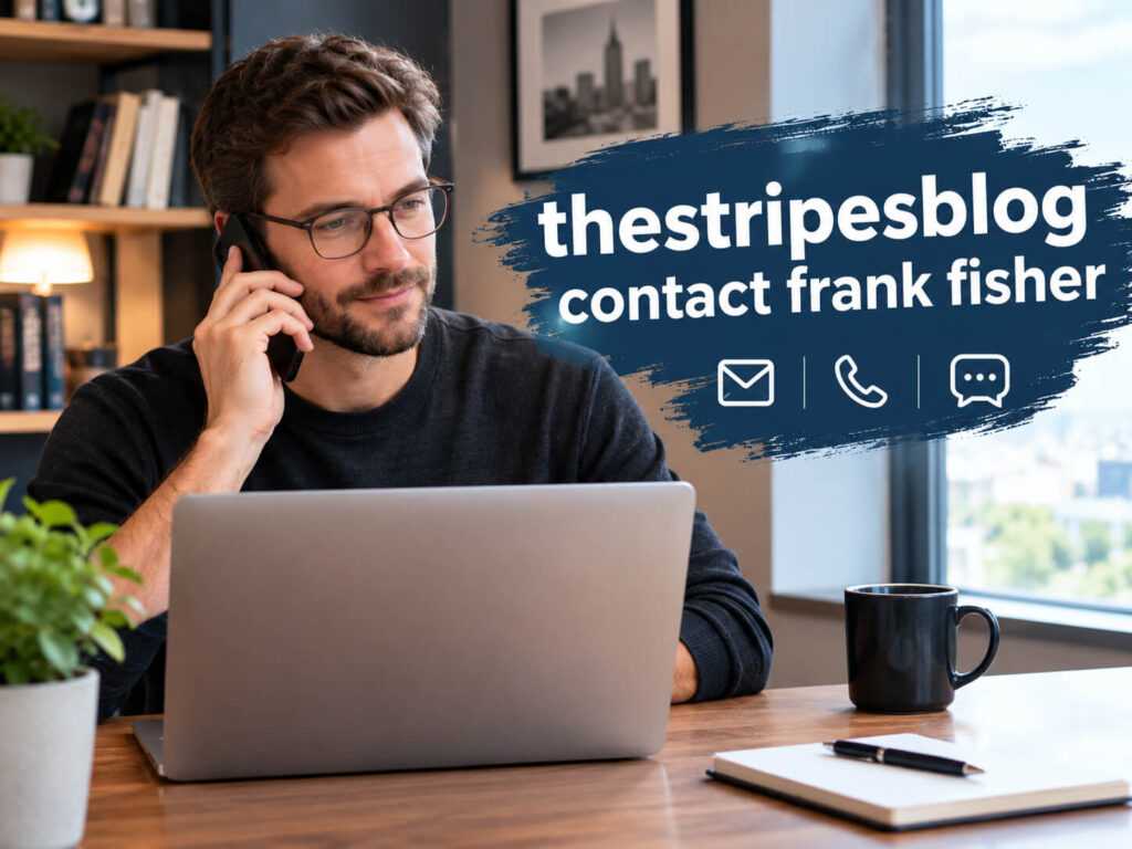 Thestripesblog contact Frank Fisher